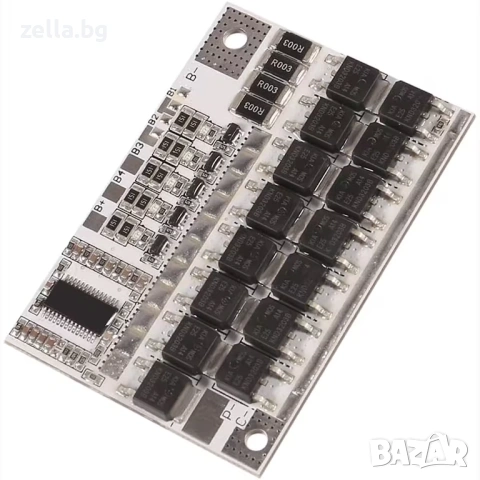 BMS 5S 100A 21V защитна платка за балансиране на Li-Ion 18650 батерии – за електроинструменти 10022, снимка 9 - Друга електроника - 54655985