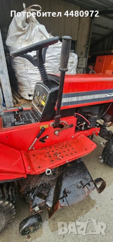 Тракторна косачка с два ножа Briggs & Stratton 11к.с, снимка 3 - Градинска техника - 54803756
