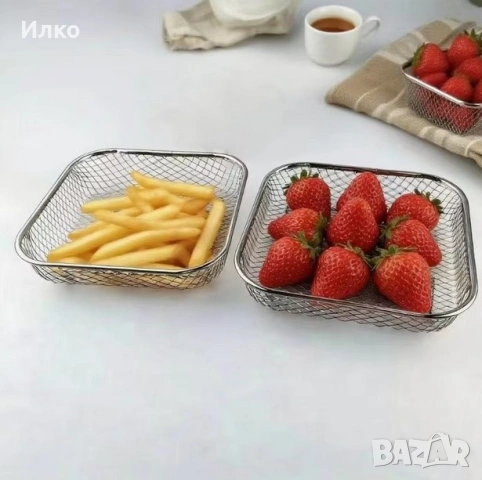 Кошница за Еър фрайър, снимка 4 - Съдове за готвене - 54268885