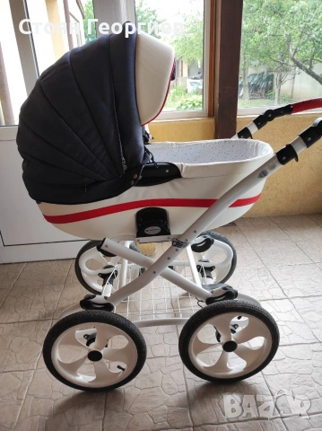 Използвана бебешка количка Adamex Marcello 3в1, снимка 5 - Детски колички - 54323037