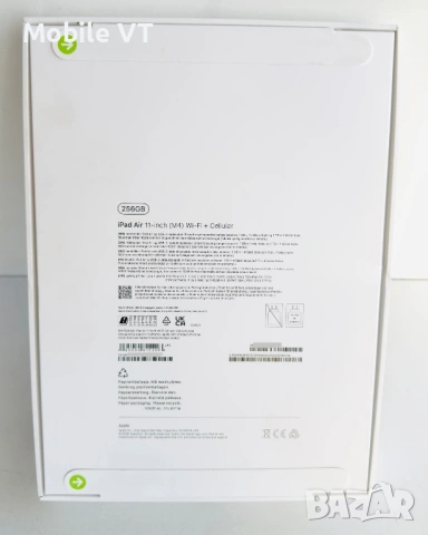 НОВ! Apple iPad Air 11” 256GB 2026 M4 WiFi+Cellular Purple ГАРАНЦИЯ!, снимка 3 - Таблети - 54592354
