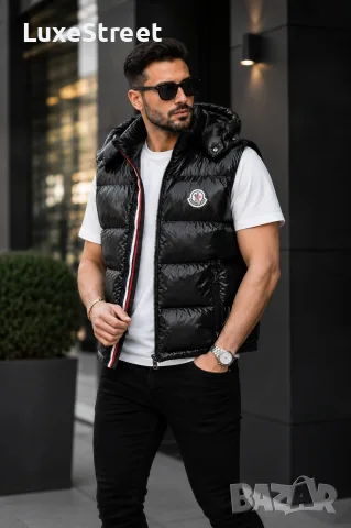 Moncler 🔹Мъжки Елеци , снимка 2 - Спортни дрехи, екипи - 55512231