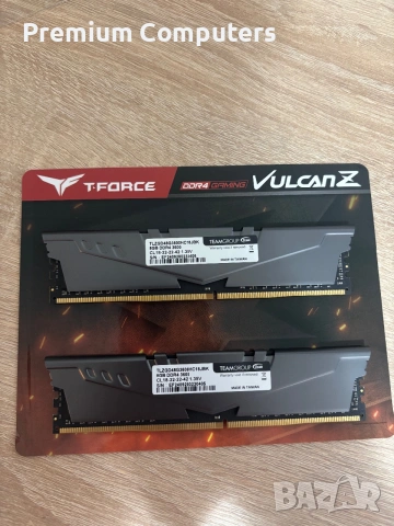Рам памет DDR4 TEAMGROUP T-Force Vulcan Z 3600Mhz, снимка 3 - RAM памет - 55078608