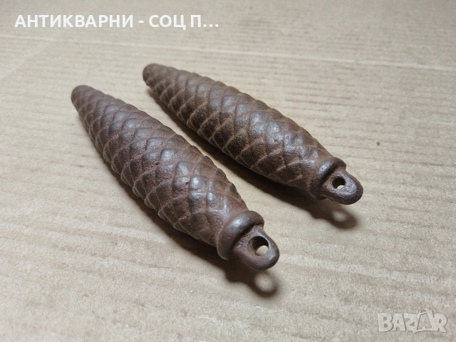 Комплект Стари Соц Тежести За Ретро Стенен Руски Часовник Маяк Кукувица. / НОМЕР 425. 