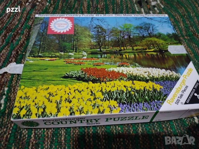 Пъзел "Keukenhof” Ravensburger 1970г. 500 части