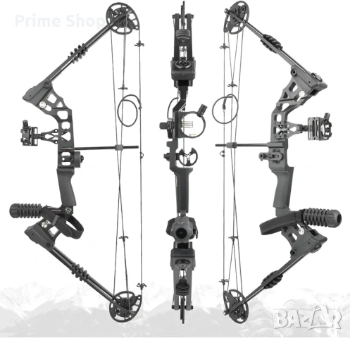 Регулируем компаунд лък SHARROW 20-70 LBS, за лов и спорт, снимка 5 - Лъкове и арбалети - 54150857
