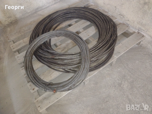 Стоманено въже, снимка 2 - Други машини и части - 54306703
