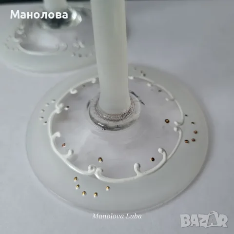 Емблематичен модел сватбени/ритуални чаши производство СИП, снимка 3 - Други - 55620872