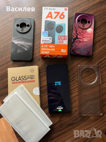 Телефон ZTE A76 5G, снимка 3 - ZTE - 54780973
