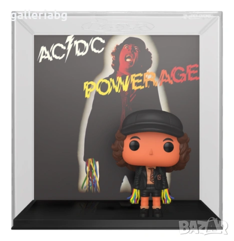 Funko Pop! Albums AC/DC Powerage №25 – Колекционерска Фигура с Албум