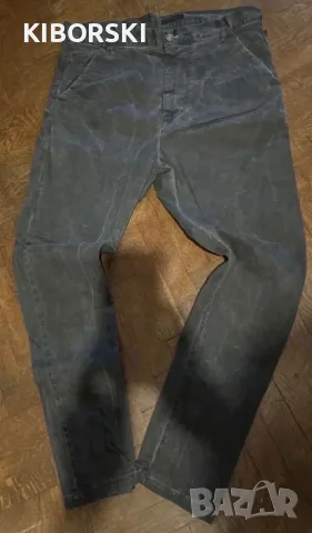 Светлосив карго панталон Pause Jeans / Овърсайз свлечен модел+подарък втори панталон на Pause Jeans , снимка 5 - Панталони - 55448487