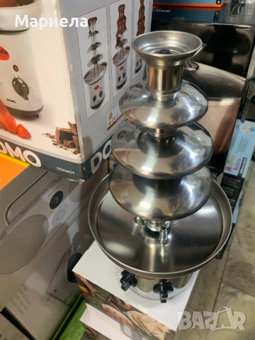 Шоколадов фонтан за 900 гр. шоколад / Domo DO916CH 275W, снимка 6 - Други стоки за дома - 54202307