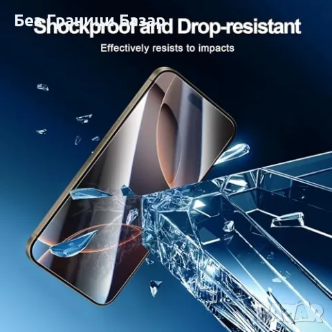 Ново Темперирано стъкло за iPhone 16 Pro Max 6.9 с протектор за камера Защита Айфон, снимка 6 - Фолия, протектори - 55485864