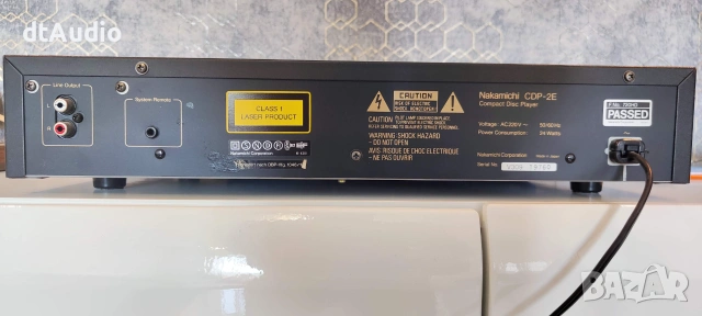 CD плейър - Nakamichi CDP-2E, снимка 7 - MP3 и MP4 плеъри - 55260734