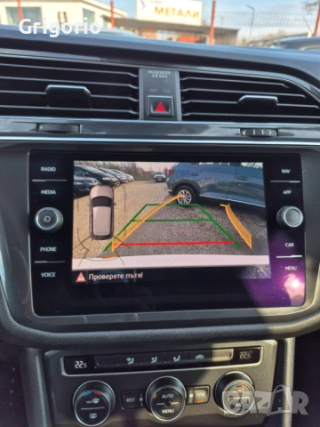 VW Tiguan Allspace 2.0 TDI 4x4 ,Virtual ,Distronic , Keyless  DSG 150 к.с 2018  (удължена версия), снимка 7 - Автомобили и джипове - 54127800