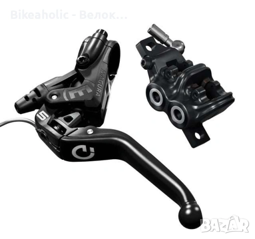 Задна спирачка Magura MT5 E-Stop 4-бутална (L.1700mm), снимка 5 - Части за велосипеди - 55076238