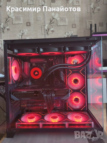 ЧИСТО НОВ! Геймърски компютър - R7 9850X3D / 32GB 6400MHz / RX 9070 XT 16GB / 2TB NVME / 1000W, снимка 5 - Геймърски - 54641398
