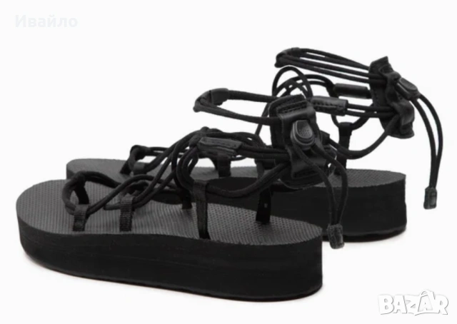 TEVA Сандали W Midform Infinity 1127890 Черен, снимка 3 - Сандали - 54808004