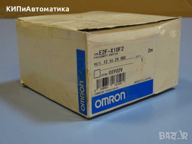 индуктивен датчик Omron E2F-X10F2 Proximity Switch 12-24VDC, снимка 9 - Резервни части за машини - 54525471