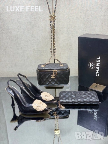 Chanel ⚜️Дамски Обувки 36-41, снимка 4 - Дамски обувки на ток - 54719410