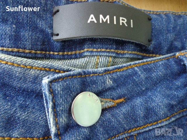 Мъжки дънки AMIRI W32 L30  , снимка 6 - Дънки - 54606663