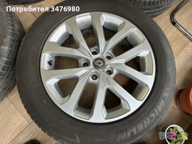 Алуминиеви джанти 403004615R 7Jx17 Renault Kadjar Nissan Qashqai 5x114.3 ET40, снимка 3 - Гуми и джанти - 54832396