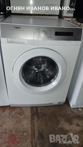 AEG L78485FL, 8кг, пара + Гаранция , снимка 2 - Перални - 54084741