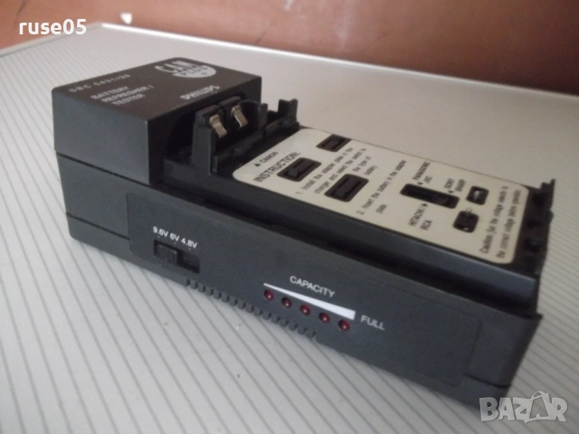 Тестер за батерии "PHILIPS - SBC 5431/20" работещ, снимка 12 - Батерии, зарядни - 54489525