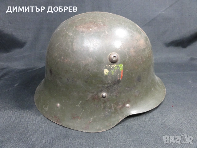 СТАРА БЪЛГАРСКА ВОЕННА КАСКА ШЛЕМ М36, снимка 4 - Антикварни и старинни предмети - 53964732