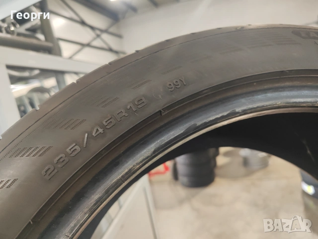 2бр. летни гуми 235/45/19 Goodyear, снимка 5 - Гуми и джанти - 55240721