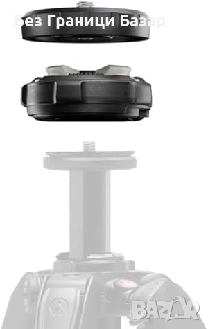 Нова система Универсален Quick Release Manfrotto XCHANGE За Статив Фото Видео Осветление