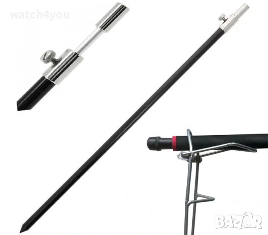 НОВ КОМПЛЕКТ СИГНАЛИЗАТОРИ ЗА ВЪДИЦА. ОБТЕГАЧИ. ЕЛЕКТРОННИ СИГНАЛИЗАТОРИ ЗА КЪЛВАНЕ С КОЛЧЕТА СТОЙКА, снимка 13 - Такъми - 48975177