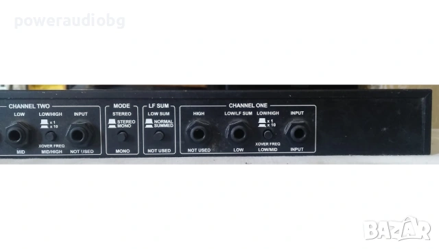 Професионален Кросоувър DBX 223S, снимка 7 - Ресийвъри, усилватели, смесителни пултове - 54906192