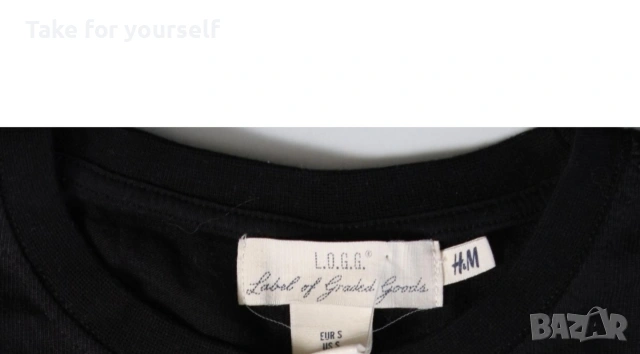 H&M Дамска черна блуза, снимка 2 - Блузи с дълъг ръкав и пуловери - 54643175