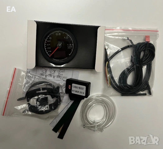 Бууст метър boost meter измервателен уред за турбо, снимка 4 - Части - 53703147