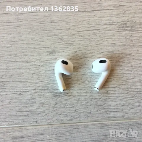 100 % оригинални безжични bluetooth слушалки APPLE AIRPODS 3 generation A2564 ( КАТО НОВИ ) от САЩ, снимка 6 - Слушалки, hands-free - 55359573