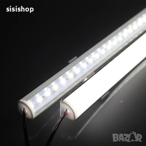 LED осветление на 220V ъглов алуминиев профил 2800