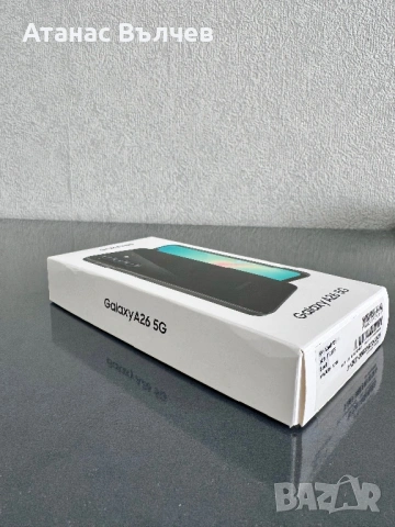 Samsung Galaxy A26 - ЧИСТО НОВ - 128 GB - Черен, снимка 2 - Samsung - 54110626