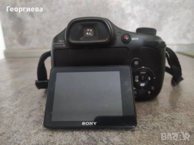 Sony Cyber-shot DSC-HX300 – 50x оптичен zoom + статив King best KVB-120, снимка 3 - Фотоапарати - 54399793