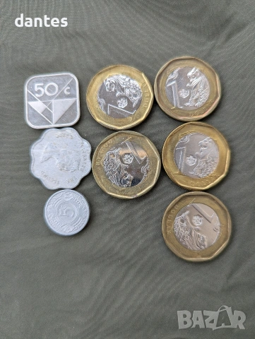 Монети от цял свят 185 бр. Кариби, Бахами, Арабски, Гибралтар, Великобритания, Канада, Мексико и др., снимка 7 - Нумизматика и бонистика - 54188317