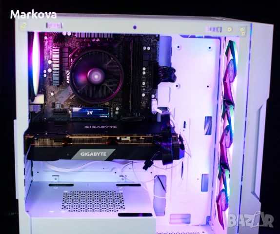  Геймърски компютър RTX 2070 Super / Ryzen 5 5500 (Нови части с гаранция), снимка 7 - Геймърски - 54886976