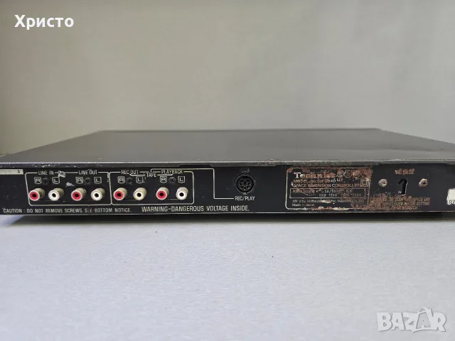 🌈🔊 Technics SH-8040 🔊🌈, снимка 5 - Еквалайзери - 55614707