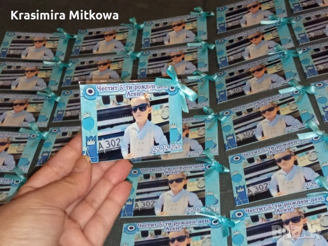 Подаръци за гости магнити със снимка или тема по Ваш избор, снимка 10 - Подаръци за жени - 54180792