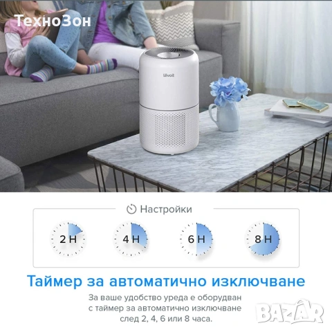 Levoit Core 300S Smart –41㎡ Пречиствател за въздух + 1 година гаранция, снимка 3 - Овлажнители и пречистватели за въздух - 55125114