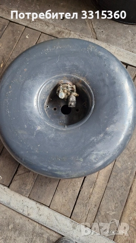 кръгла газова бутилка 