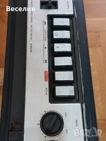 Радио касетофон SONY CFS-55S , снимка 17 - Радиокасетофони, транзистори - 54542784