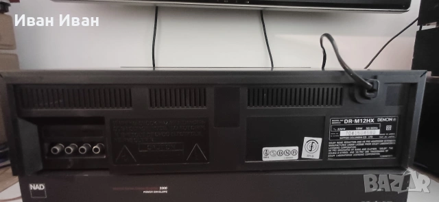 Дек DENON DR-M12HX , снимка 6 - Декове - 55224316