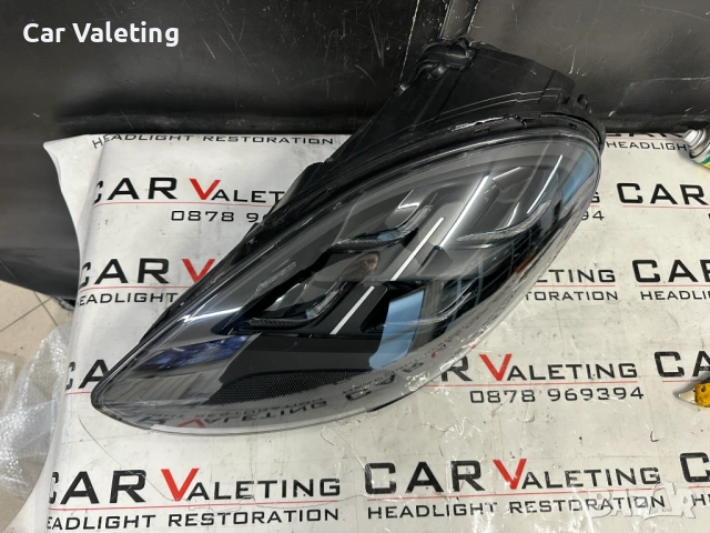 Фар фарове ляв Porsche Panamera 971 far farove Порше Панамера 971 LED MATRIX, снимка 4 - Части - 54411510