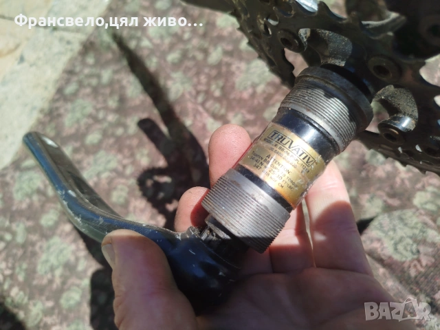 Курбел със средно движение за велосипед колело truvativ , снимка 3 - Части за велосипеди - 52753135