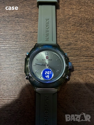 Дамски часовник Naviforce 35mm с подсветка и много функции , снимка 5 - Дамски - 53772885
